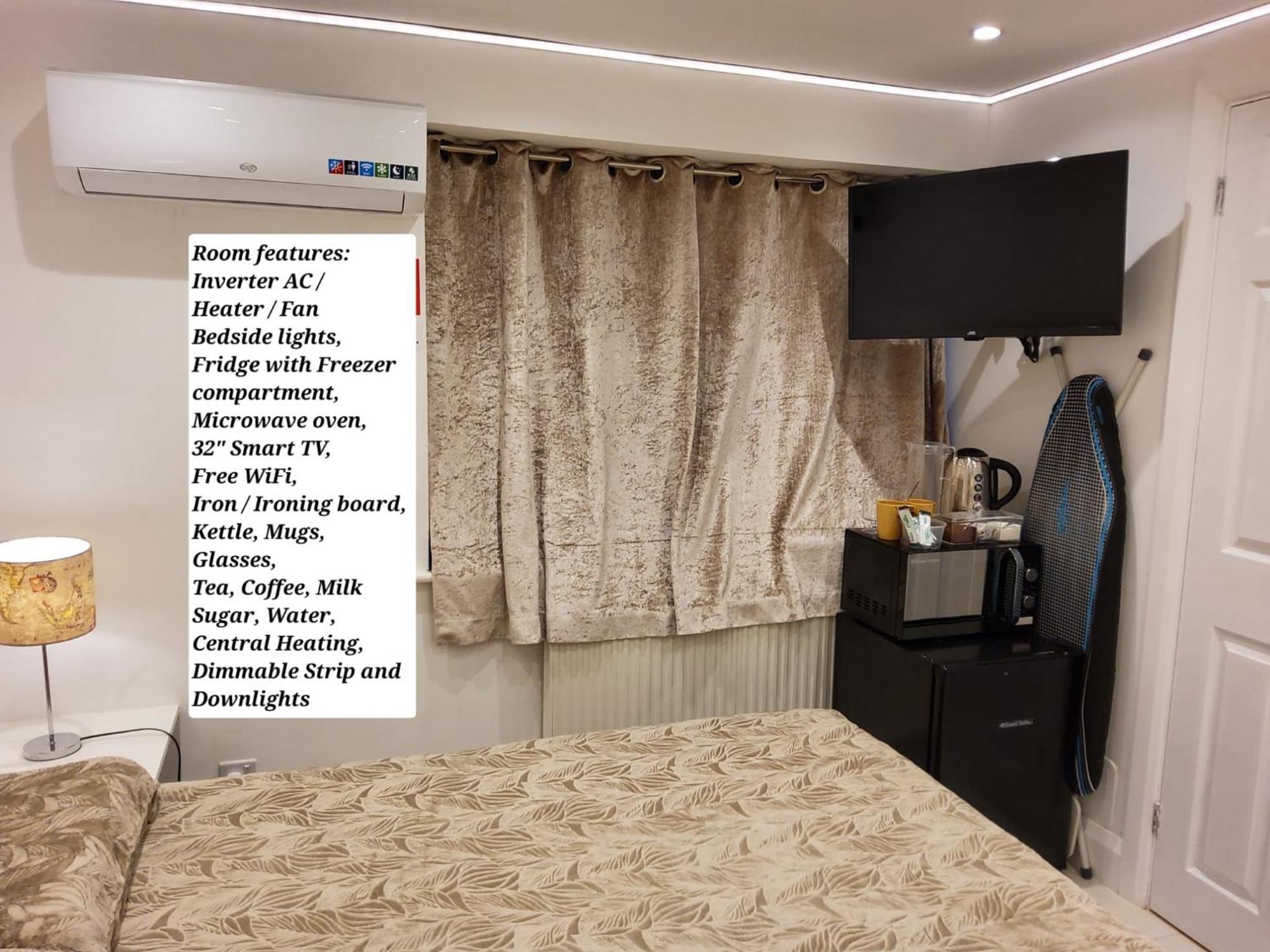 Air Conditioned Modern Double Bed Room With Private Attached Bathroom - Free Parking - Near London Heathrow Airport & Southall Broadway Extérieur photo